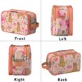 thumbnail image 2 of Toiletries Bag,Golden Retriever with Flowers Mens Womens Toiletry Bag Bathroom Bag,Waterproof Toiletry Travel Bag Dopp Kit Shaving Bag 11x6.3x5.1 Inch, 2 of 5