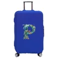 thumbnail image 1 of Luggage Cover Washable Case Cover Protective Case Scratch Proof Case Cover Suitable for Fish Letter Print Pattern Fits 18-32inch 8fish letter P XL, 1 of 6