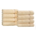 thumbnail image 2 of Superior Egyptian Cotton Absorbent Canary Hand Towel Set of 8, 2 of 13