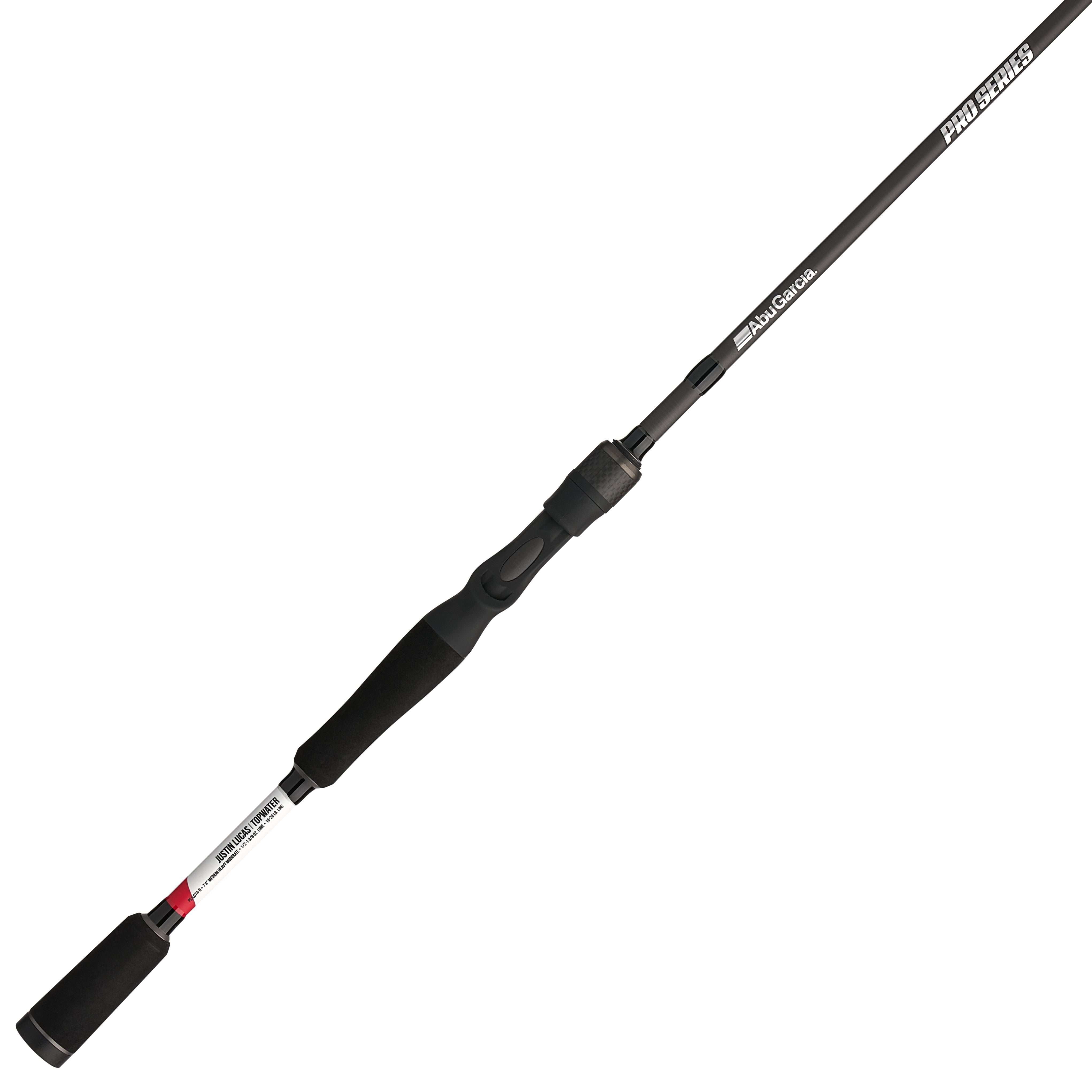 Abu Garcia Justin Lucas Topwater Rod, 7'4" Medium Heavy, 1 Piece