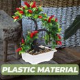 thumbnail image 4 of BESTYASH Planta Artificial De Plástico Para Con Pimientos Falso Multicolor Duradera Y, 4 of 6