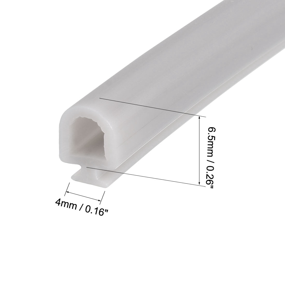 Unique Bargains T-Slot Mount Weatherstrip Seal Bulb Bubble for Insulation and More 5000mm