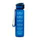 thumbnail image 1 of Botella de agua motivacional Zulema grande de 34 con marcador de tiempo a prueba de fugas sin BPA Azul, 1 of 7