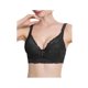 thumbnail image 1 of SOSTENES CHIC para Mujeres Copas Completas Transpirables Confort Encaje Floral Cobertura Completa Sin Almohadillas Con Aros 34/75 Ajuste 32B Negro, 1 of 5