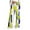 Yellow, variant on WXLWZYWL Wide Leg Pants for Women Drawstring Baggy Casual Sweatpants Loose Fit Elasitc Waist Lounge Trousers Irish Pants 2024 Trendy