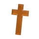 thumbnail image 4 of Cruz de madera católica, crucifijo, decoración, estatua, artesanía vintage, letrero cristiano S, 4 of 9