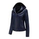 thumbnail image 1 of Chaquetas de Cuero Para Mujer, Abrigos, Abrigos Cálidos de Manga Larga, Parkas Finas de Invierno, Abrigo Sin Capucha de Imitación Odeerbi ODB173104, 1 of 9