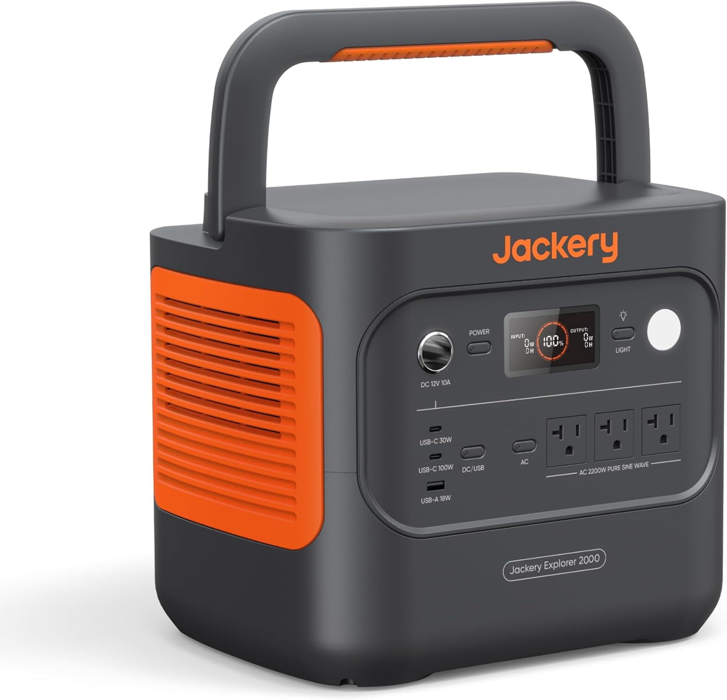Restored Jackery Explorer 2000 v2 Power Station, 2042Wh (Refurbished)