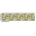 thumbnail image 3 of Floral Fabric by the Yard Upholstery, Greyscale Poppy Blossoming Field on Meadow Valley Retro Tones, Decorative Fabric for DIY and Home Accents, Yellow Green and Mauve Taupe by Ambesonne, 3 of 5