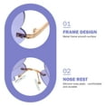 thumbnail image 3 of Purple Funny Sunglasses for Party Photo Props with Highquality Material and Longlasting Durability 1Pc, 3 of 9
