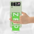 thumbnail image 4 of Z Flip 4 Case with Strap Galaxy Z Flip 4 Phone Case Silicone Protective Cover Heavy Duty Shockproof Samsung Flip 4 5G Case-Green, 4 of 16