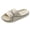 Khaki, variant on Womens Cloud Bathroom Slippers Thick Memory Foam Cute Bear Indoor Outdoor Bath Shower Sandals Casual Spa Walking Slip on Slides
