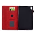 thumbnail image 4 of Allytechgroup Flip Cover Case for Lenovo Tab M10 HD Gen 2 (2020) 10.1" TB-X306X/TB-X306F, Smart Case Auto Sleep Wake Shockproof Kickstand Bumper Magnetic Closure Pen Holder Slim Case, Red, 4 of 10