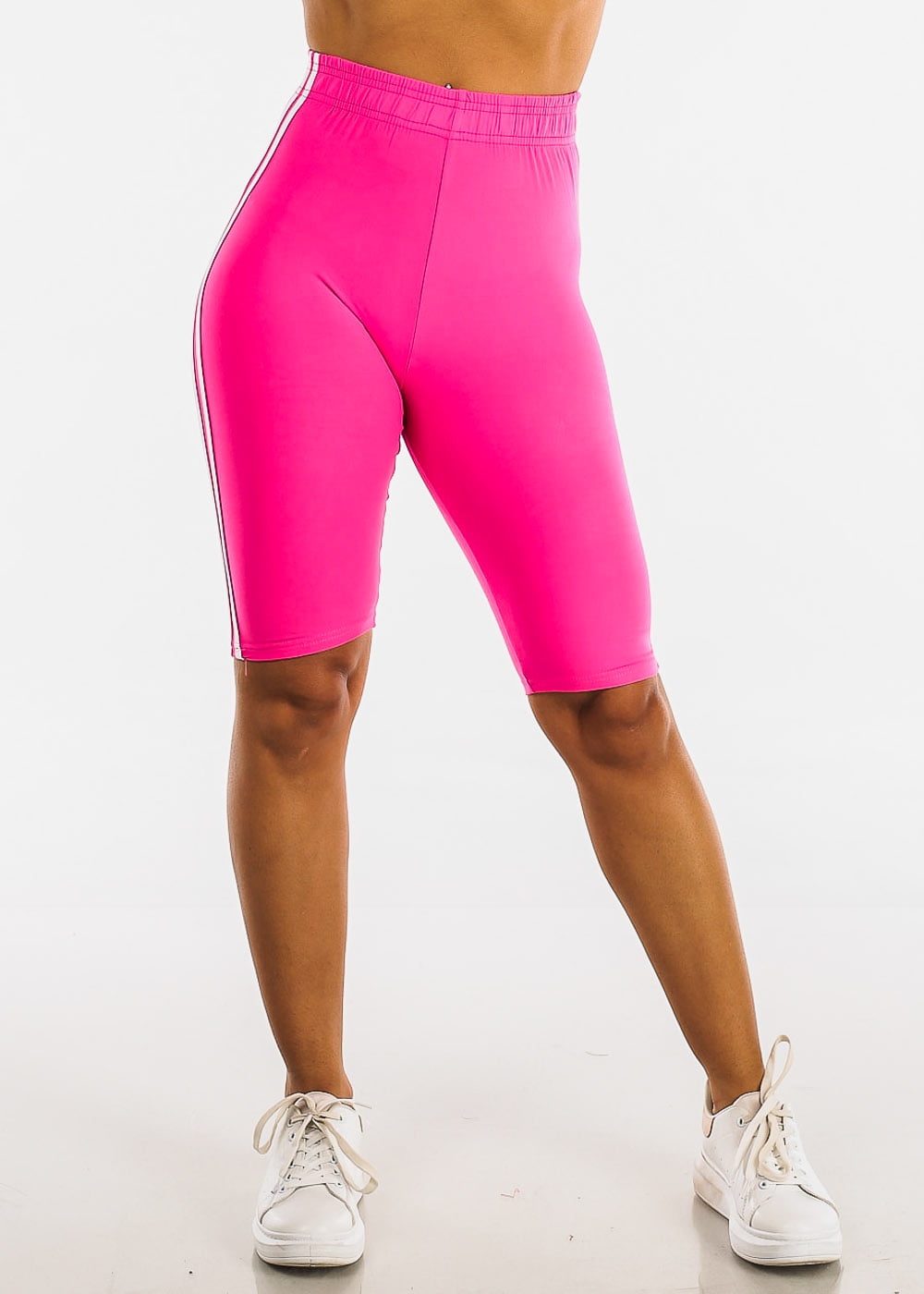 Womens Activewear Bermuda Shorts Pink