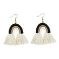 thumbnail image 1 of Pendientes colgantes Zulema Pendientes de borla Negro, 1 of 8