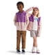thumbnail image 1 of Sudadera con capucha THE NORTH FACE para niños Glacier con cierre completo, rosa musgo/uva, 1 of 6
