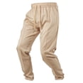 thumbnail image 6 of Akiihool Beach Pants for Men Men's Premium Classic Fit Waist Flat Front Pant Khaki,XL, 6 of 8