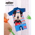 thumbnail image 2 of Traje de baño con diseño de Mickey Mouse de Disney para niños de 4 a 5 años, color azul, 2 of 7