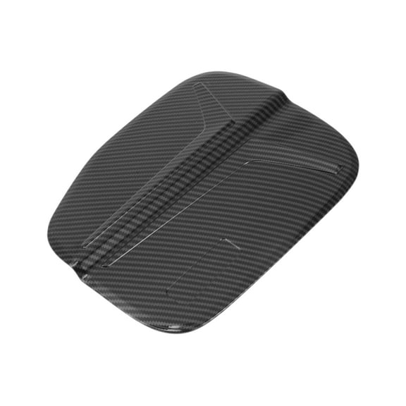 Fuel Tank Door Cap for Honda Accord 2023-2025 Fuel Filler Flap Cover Adhesive Type Carbon Fiber Black ABS