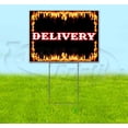 thumbnail image 1 of Delivery (18" x 24") Yard Sign, Includes Metal Step Stake, 1 of 6