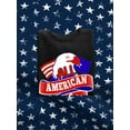thumbnail image 3 of All American King 4Th July Sweatshirt Men -Image by Shutterstock, Male Medium, 3 of 4