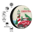 thumbnail image 5 of Easygdp Merry Christmas 1 Wheel Sun Guard, Spare Tire Cover,Universal Trailer Suv Truck Camper Travel,Easy To Install And Remove -17 Inch, 5 of 9