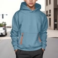 thumbnail image 2 of Shachafan Boys Hooded Sweatshirt With Front Pocket Casual Pullover For Kids Youth Soft Comfortable Athletic Jacket Baby Boy Clothes Sweatshirt, 2 of 4