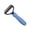 Blue, variant on Pet Deshedding Comb for Cats, Self-Cleaning Undercoat Depilatory Tool, Ergonomic Grooming Brush for Shedding Control, Ideal for Daily Use at Home