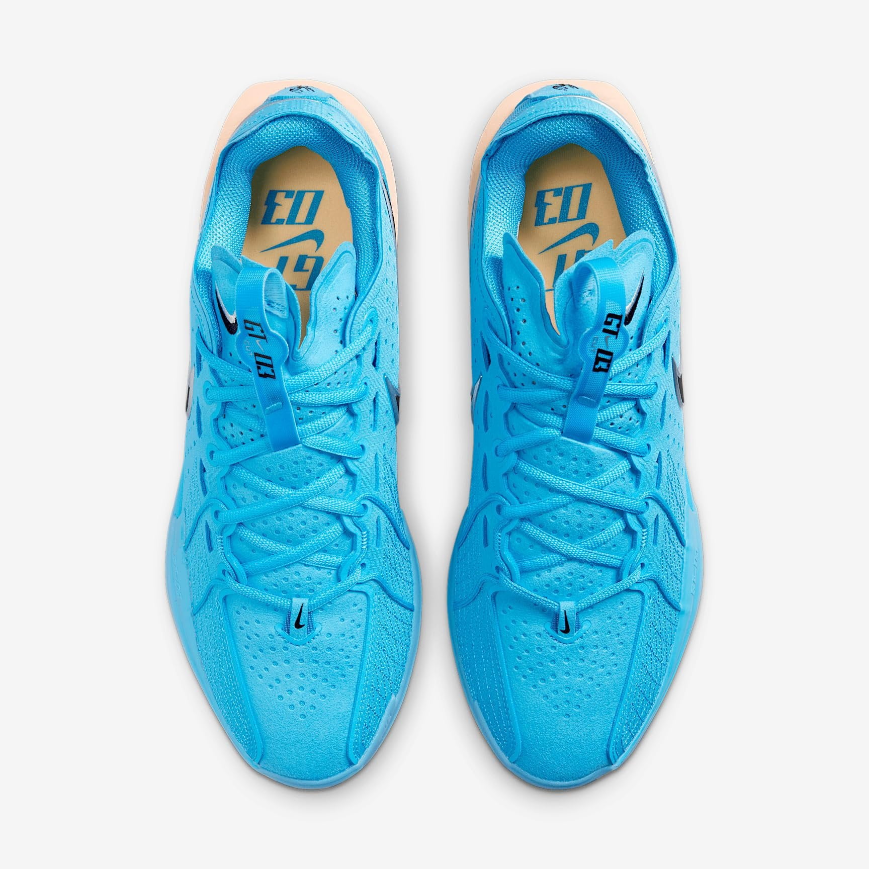 Nike G.T. Cut 3 Basketball Shoes DV2913-404, Blue Fury 