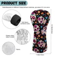 thumbnail image 7 of Uorisanigo Sugar Skull Golf Club Head Covers for Fairway Woods, Drivers and Hybrid, - 3-Pack Golf Club Headcovers for Men & Women- Premium PU Leather, Double Elastic Band, 7 of 7