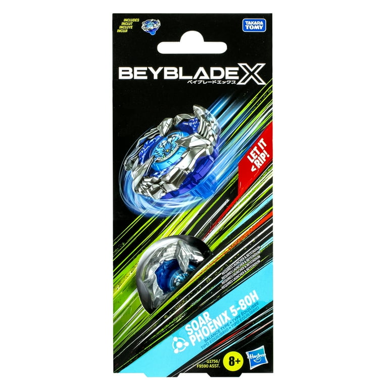 Beyblade X Soar Phoenix 5-80H Booster Pack Set, Ages 8+ - Walmart.com