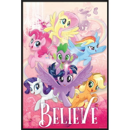 my little pony framed