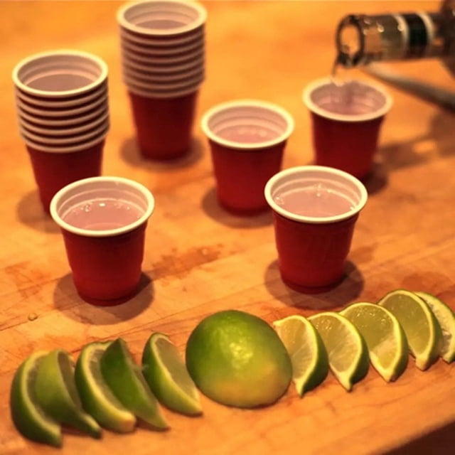 Party Plastic Cup,50pcs 60ml Disposable Plastic Plastic Cups Disposable Wine Cup Precision Engineered