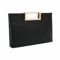 thumbnail image 2 of Bolso de mano CHARMING TAILOR Fashion de piel sintética para mujer, negro, 2 of 7