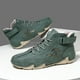 thumbnail image 4 of Botas Tobillo Al Aire Libre Altas Piel Cálida para Hombres Bordeado Conducir, 4 of 9