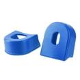 thumbnail image 2 of Cáscara Protectora De Ciclismo 2x botas de brazo de manivela de bicicleta RISK cubierta protectora de juego de bielas de bicicleta MTB (azul), 2 of 4