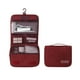 thumbnail image 4 of Mejor bolsa de maquillaje de viaje con gancho - Organizadora estética impermeable para artículos de aseo húmedos y secos, necesera colgante con varios compartimentos, 4 of 7