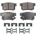 thumbnail image 7 of Detroit Axle - 2pc Brake Pads for 2002-2004 Honda CR-V, 03-11 Element, 2 Front & Rear Ceramic Brake Pads w/Hardware 2002 2003 2004 2005 2006 2007 2008 2009 2010 2011 Replacement, 7 of 7