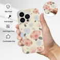 thumbnail image 5 of Designed Case for iPhone 14 Pro, PU Leather Grain Phone Case for iPhone 14 Pro 2022 (6.1 Inch), Cover Case for Girls Women, Vintage - Flower, 5 of 14