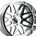thumbnail image 2 of 24x14 Cali Off-Road 9115 Invader Chrome 8x170 ET-76 Wheel Rim, 2 of 3