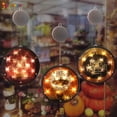 thumbnail image 6 of Spencer 5.5" Lighted Halloween String Lights Window Silhouette Decor Round LED Shop Window Hanging Lights Colorful Flashing Lights Horror Funny Hanging Lamp for Halloween Party Decor "#C", 6 of 9
