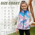 thumbnail image 7 of Pzuqiu Dragon Girls Sleeveless Vests Lightweight Soft Full Zip Winter Sleeveless Jacket with Pockets Personalized Wind Proof Casual Clothes for Girls 4T for Everyday Wear, 7 of 7
