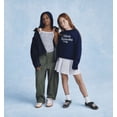 thumbnail image 5 of Weekend Academy Striped Button Front Pleated Skort, Sizes 4-18, 5 of 5