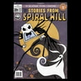 thumbnail image 2 of Men's The Nightmare Before Christmas Stories from Spiral Hill Jack and Zero Comic Book Graphic T-Shirt, 2 of 5