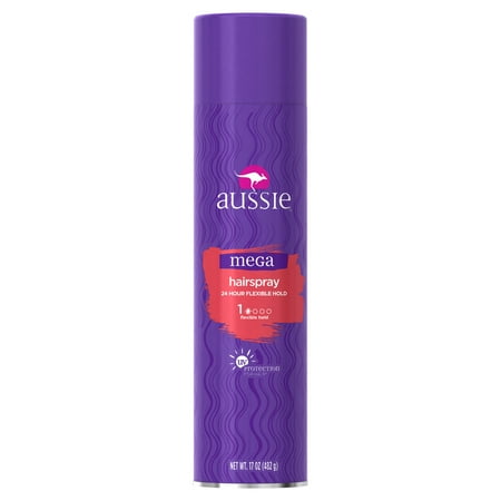 Aussie Mega Aerosol Hairspray, 17 Oz