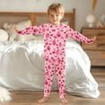 thumbnail image 6 of Cupcake Heart Sweet Cotton Pajamas 2 Piece Set Sleepwear Soft and Comfortable Homewear Nightwear, 6 of 7