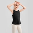 thumbnail image 4 of GYRATEDREAM 2 Pack Girls Athletic Tank Tops Open Back Sleeveless Workout Running Tennis Sports Shirts 5-12 Years, 4 of 12