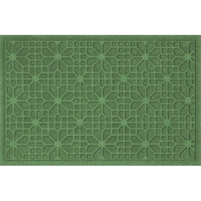 707530023 Water Guard Stained Glass Mat in Light Green - 2 ft. x 3 ft.