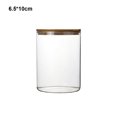 thumbnail image 4 of Ruiboury Airtight Glass Jar With Lid For Kitchen Storage - Durable And Leak-proof Large Capacity Transparent Glass Storage Jar 6.5*10cm, 4 of 6