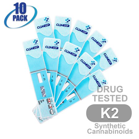 MiCare [10pk] - 1-Panel Dip Card Instant Urine Drug Test - Synthetic Cannabinoids (K2) (Best Synthetic Urine For Drug Test)